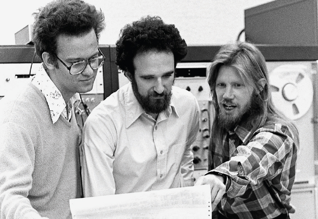 Public-key cryptography pioneers Ralph Merkle, Martin E. Hellman, and Whitfield Diffie